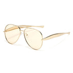 Retro Oversized Gold Aviators