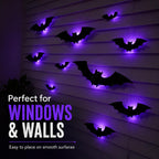 3D LED Flying Bat Wall Decor