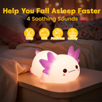 Satsus® Limited Version Axolotl Squishy Silicone Night Light - Perfect Gift