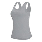 Seamless Padded Ribbed Tank