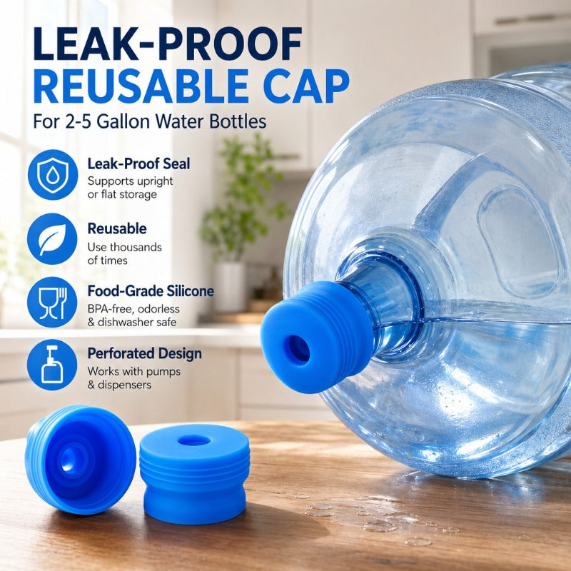 Leak-Proof Silicone Jug Cap