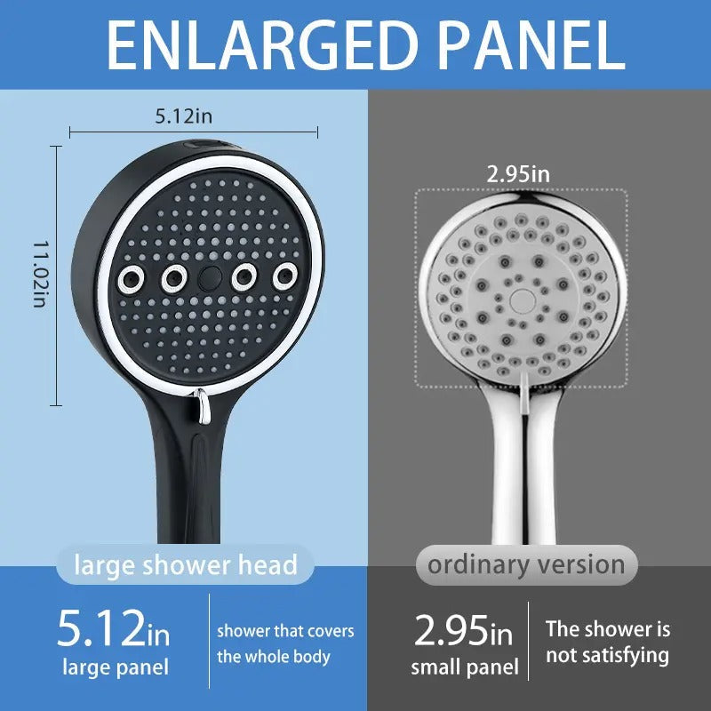 6-Mode High Pressure Shower