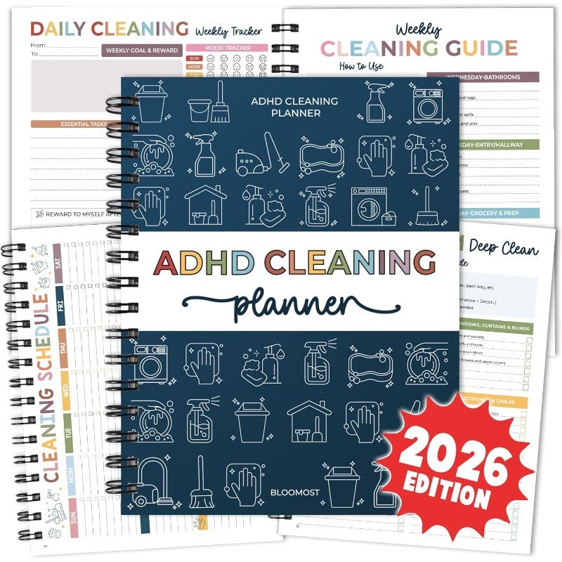 ADHD Friendly Cleaning Planner