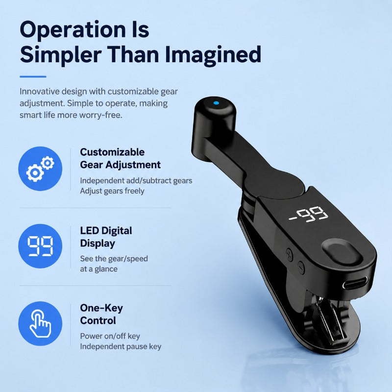 Digital Display Auto Clicker