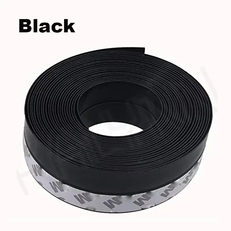 Door Weather Stripping — Self-Adhesive, Soundproof, Draft Stopper, Gap Blocker, Noise Reduction