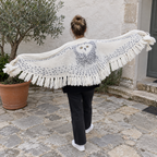 Night Owl Cozy Knitted Shawl