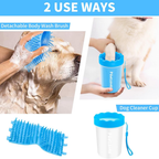 Satsus Paw Wash Kit — 7-in-1 Paw Cleaner Set