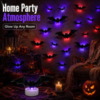 3D LED Flying Bat Wall Decor