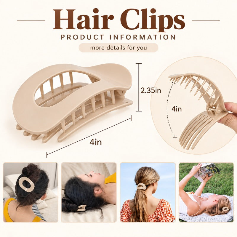 Solid Color Hair Clip