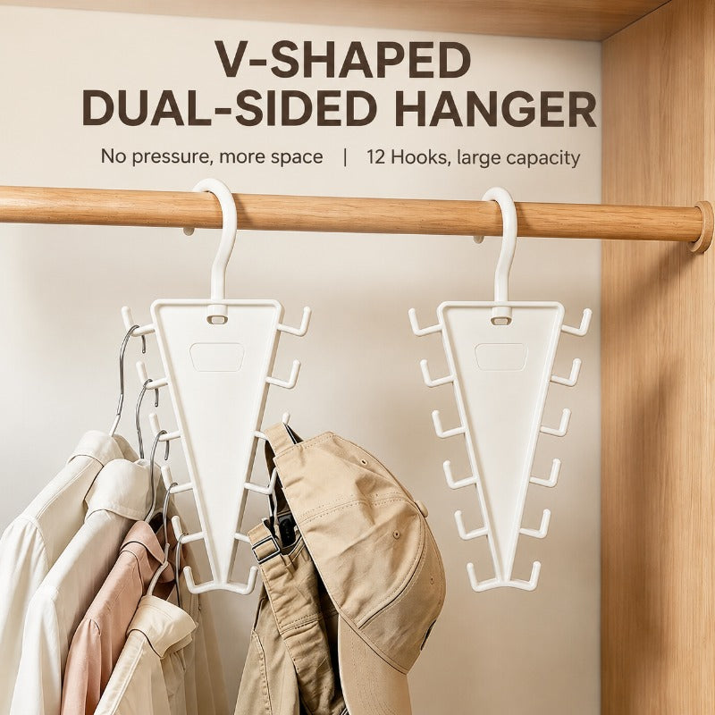 V-Shape Vertical Storage Hanger
