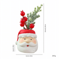 Christmas decorative figure made of cement