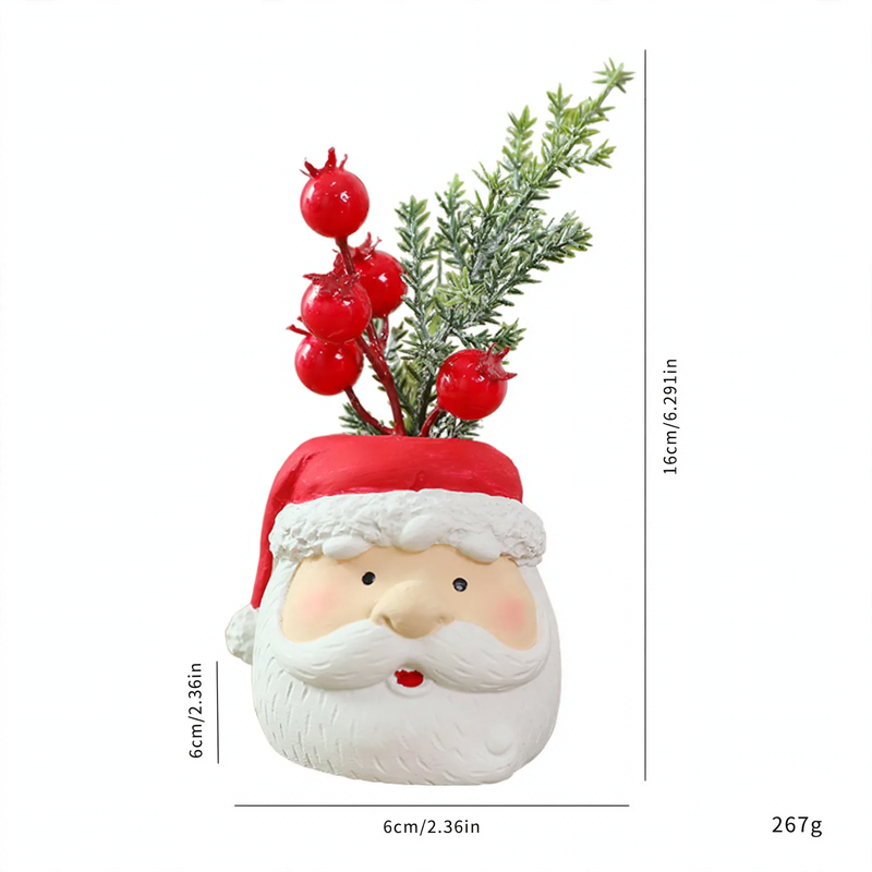 Christmas decorative figure made of cement