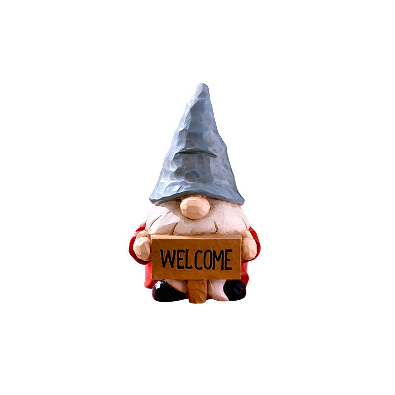 Decorative Christmas Gnome Figure made of Resin