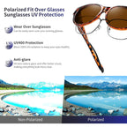 Over Glasses Sun Shades