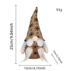 Christmas elf with knitted cap, brown