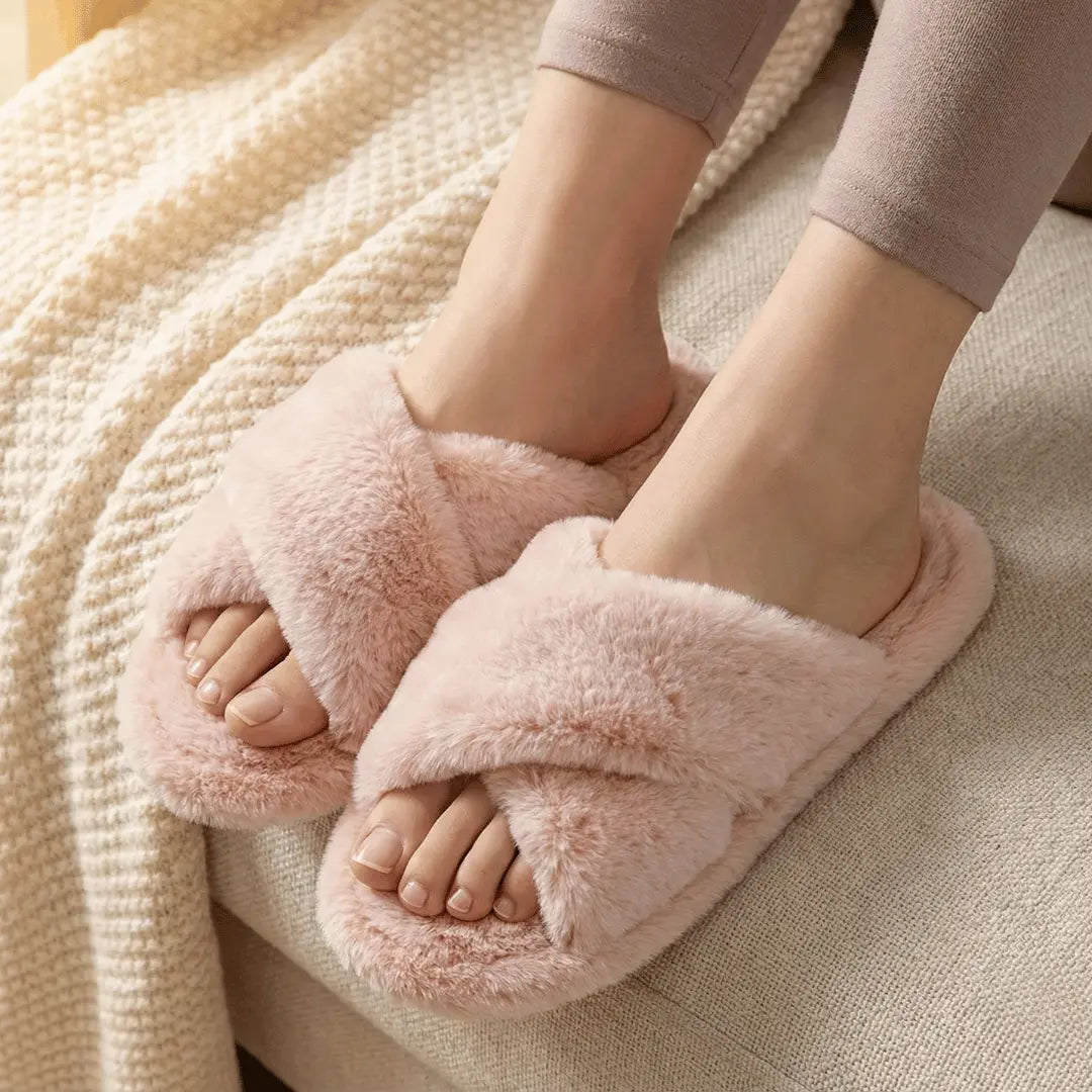 NOLA Cozy Cross Slippers