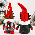 Decorative gnome figure with antlers