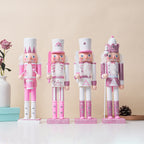 Nutcracker soldier made of wood, festive decoration