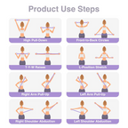 Figure 8 Resistance Bands – Silicone Exercise Bands for Women