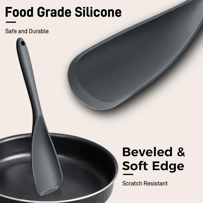 Heat Resistant Silicone Spoonula