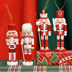 Nutcracker soldier made of wood, 13 cm