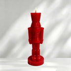 Nutcracker candle in British style