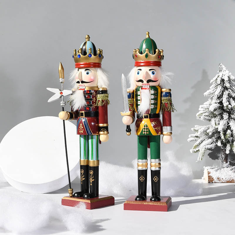Nutcracker Soldier made of solid wood, 30 cm