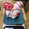 Decorative gnome figure made of resin for various occasions