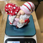 Decorative gnome figure made of resin for various occasions