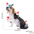 Creative gnome figure with animal motif