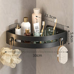 No-Drill Triangle Shower Caddy