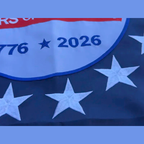 250th Anniversary USA Commemorative Flag (3x5 Ft),Double-Sided Embroidered
