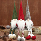 Christmas Elf Figure with Long Legs