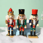 Nutcracker Soldier Set, 15 cm, Wood