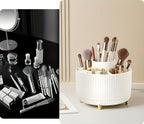 Satsus| GlamSpin – 360° Rotating Makeup & Desk Organiser with 5 Compartments