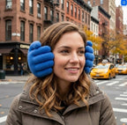 Hand Shape Plush Winter Earmuff