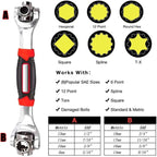 High-Carbon Steel Multi-Wrench