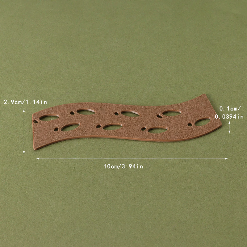 Miniature Christmas Footprint Mat for Dollhouses