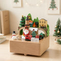 Wooden music box in modern design