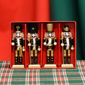 Nutcracker soldier made of hardwood, 13 cm