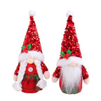Christmas gnome with glittery hat