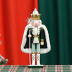 Nutcracker soldier with cloak, 30 cm, wood