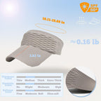 UPF 50+ Wide Brim Visor