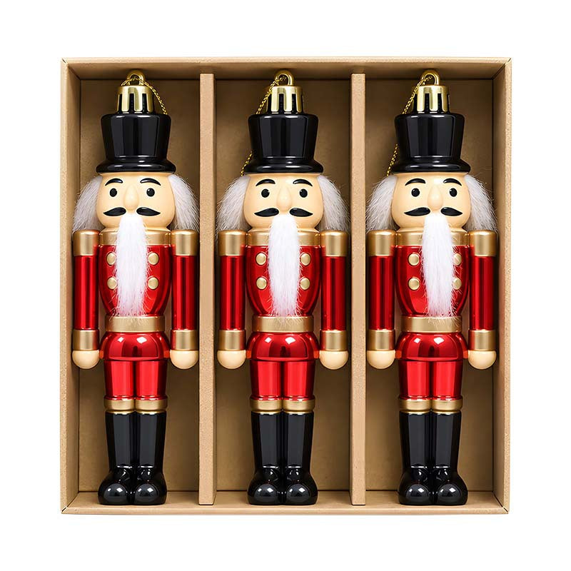 Nutcracker Pendant, Set of 3