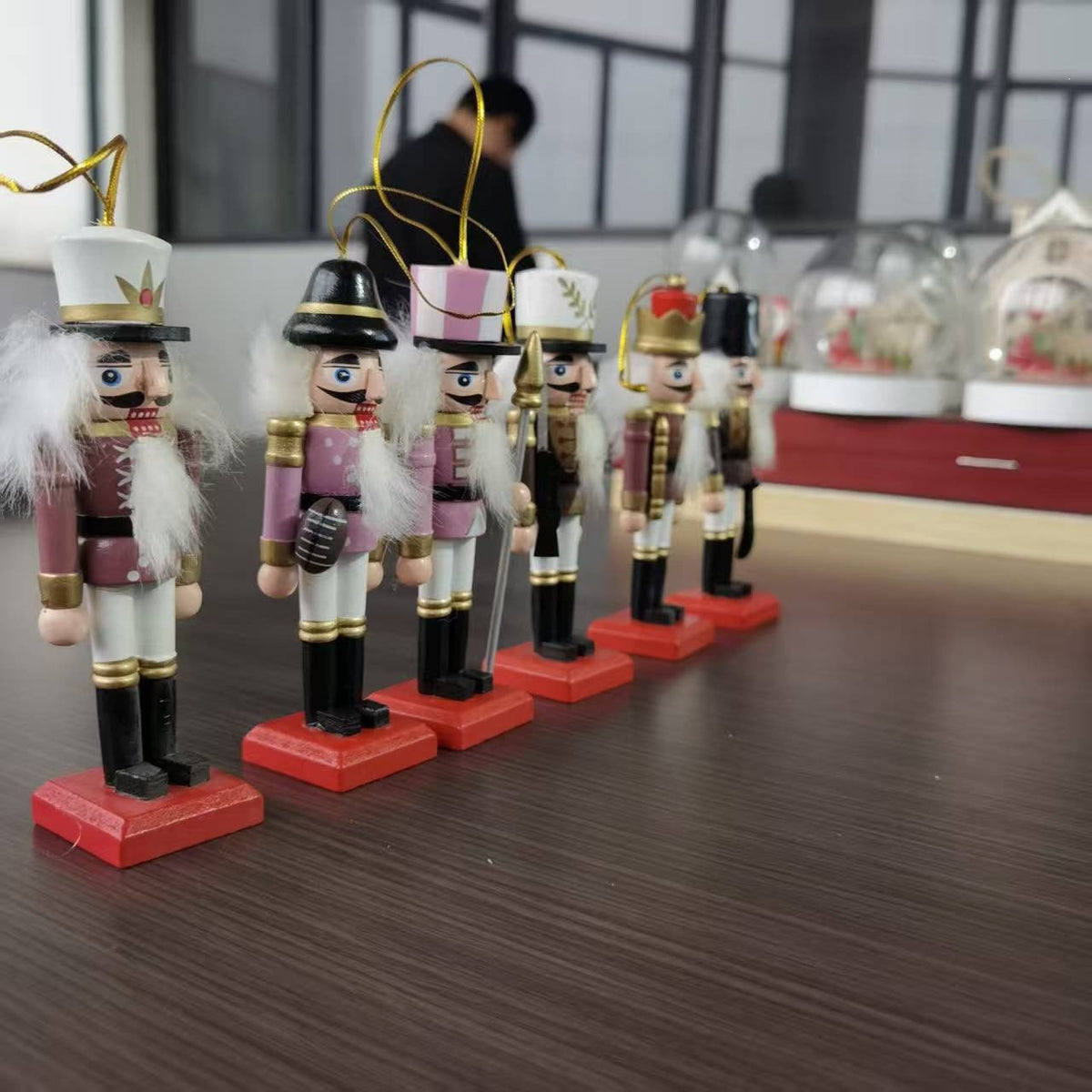 Nutcracker soldier made of wood, 12 cm, hand-painted