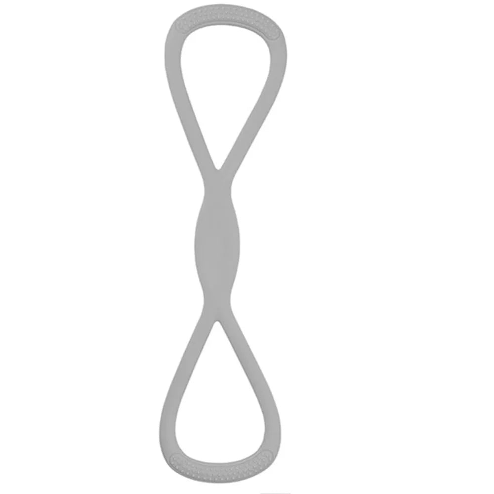Figure-8 Resistance Band — Heavy Duty, Flexible, Portable, Fitness, Workout, Exercise