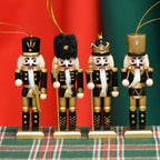 Nutcracker soldier made of hardwood, 13 cm
