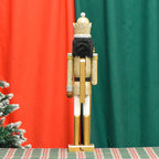 Large Nutcracker King made of wood, 60 cm