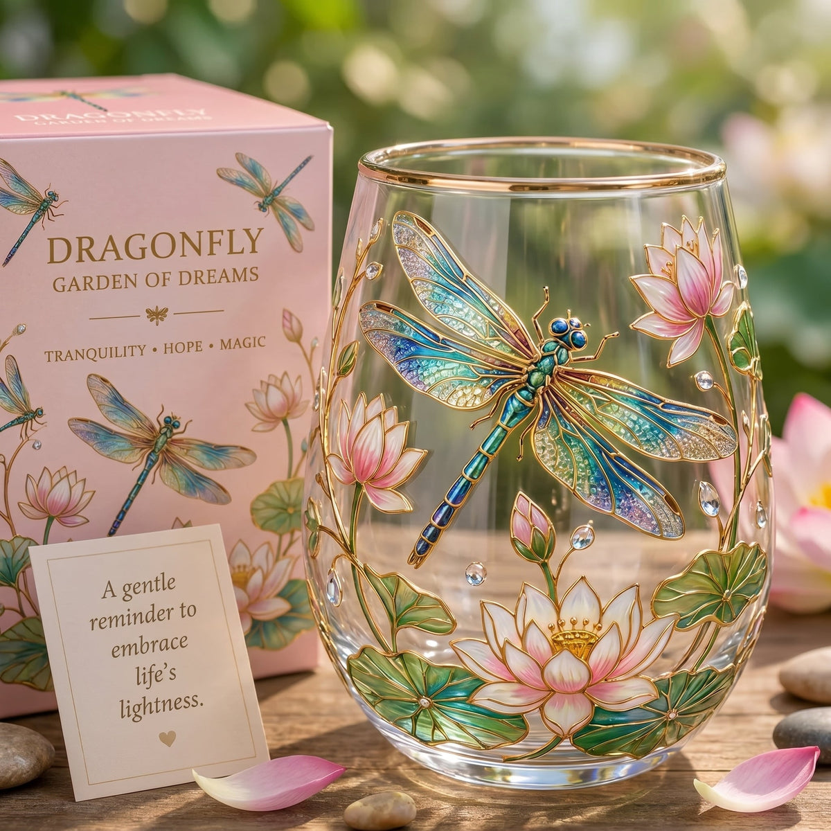 Limited Edition 2026 Garden Morning Bliss Glass Tea Cup