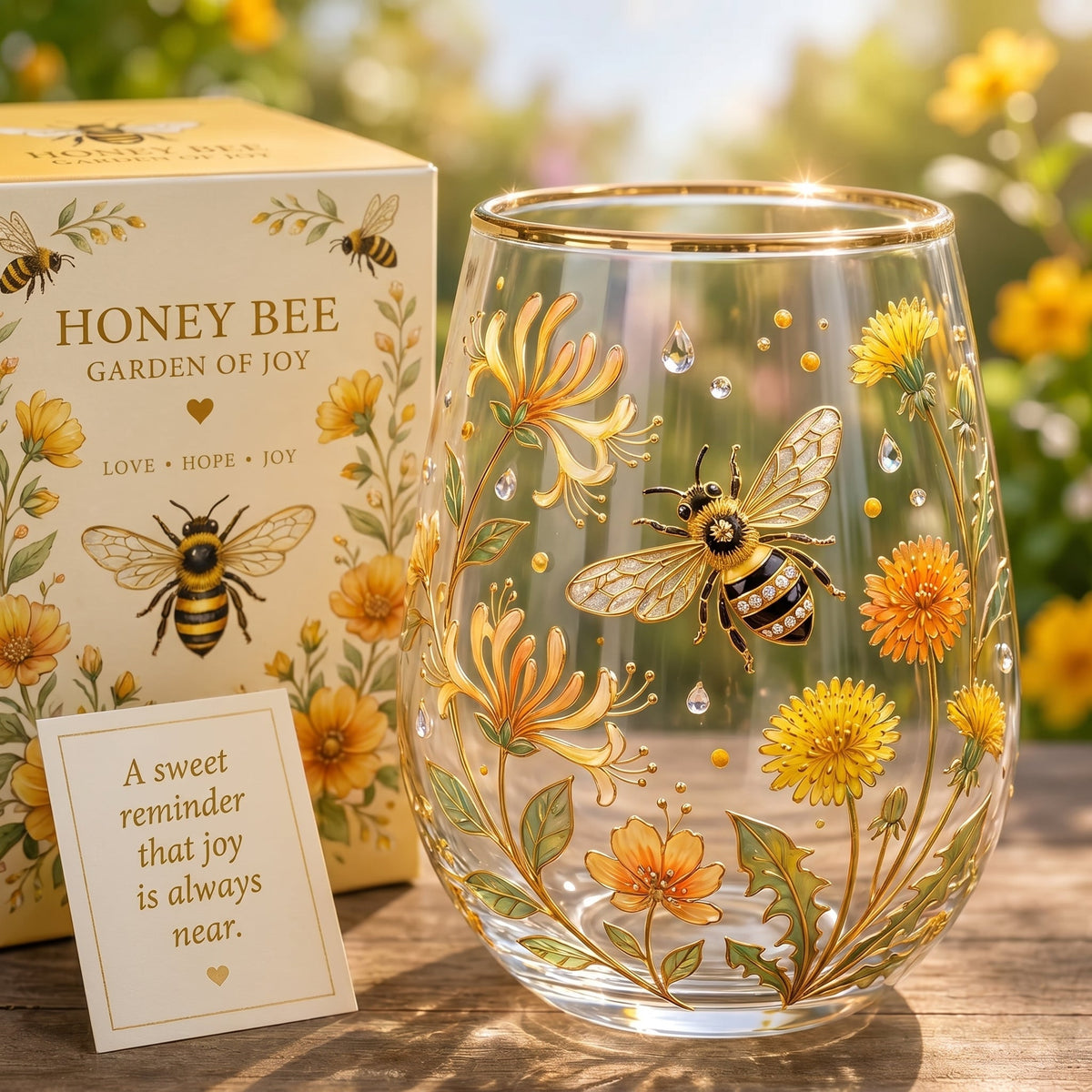 Limited Edition 2026 Garden Morning Bliss Glass Tea Cup